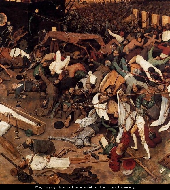 The Triumph of Death (detail 2) - Pieter the Elder Bruegel