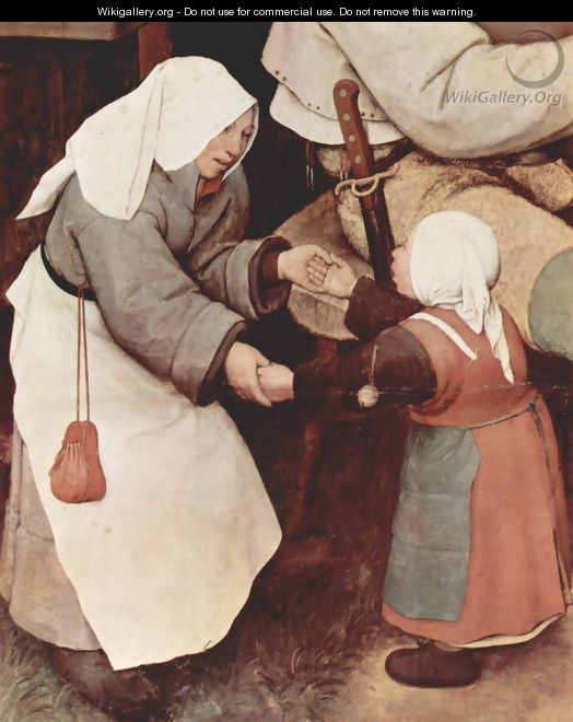 Farmers dance, Detail 3 - Pieter the Elder Bruegel