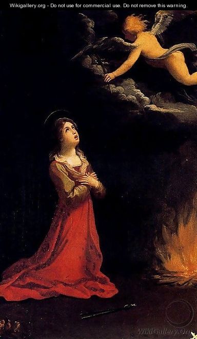 Santa Apolonia in prayer - Guido Reni