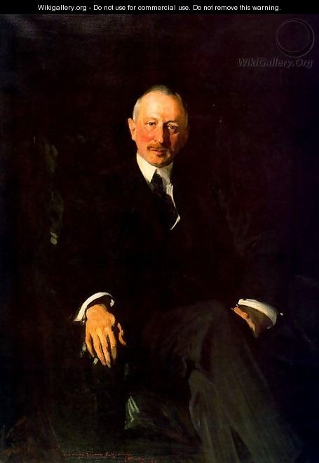Portrait of Jaeques Seligmann - Joaquin Sorolla y Bastida