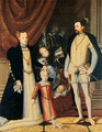 Maximilian II and His Family - Giuseppe Arcimboldo
