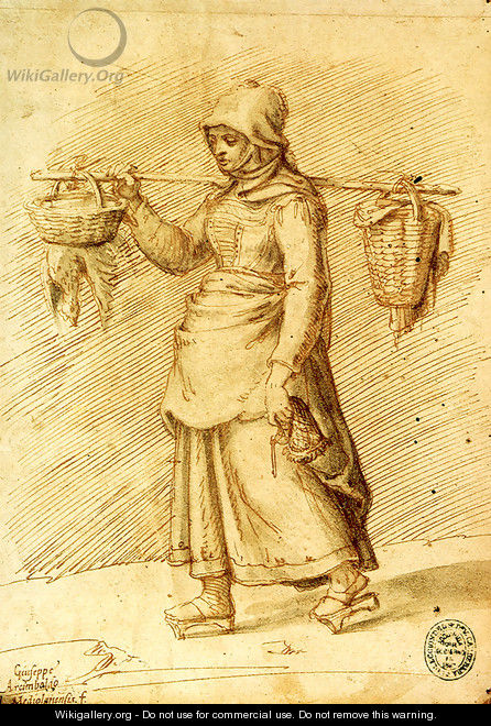 Peasant Women Going to the Market - Giuseppe Arcimboldo