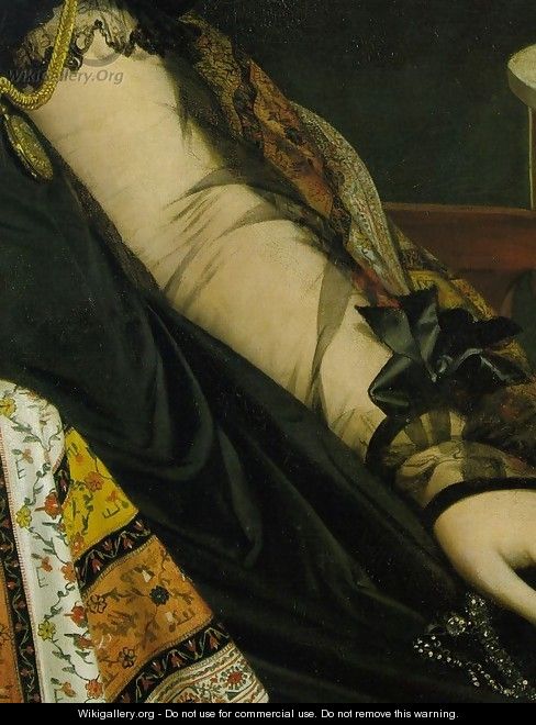 Madame Jacques-Louis Leblanc, née Françoise Poncelle [detail] 2 - Jean Auguste Dominique Ingres