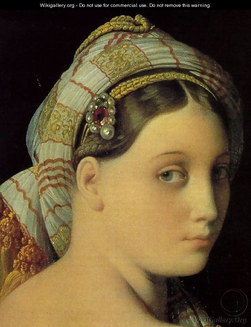 Grande Odalisque (detail) - Jean Auguste Dominique Ingres