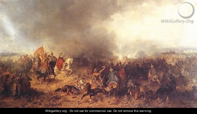 Battle of Chocimem - Josef von Brandt