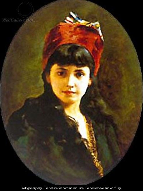 Portrait of young girl - Raimundo de Madrazo y Garreta