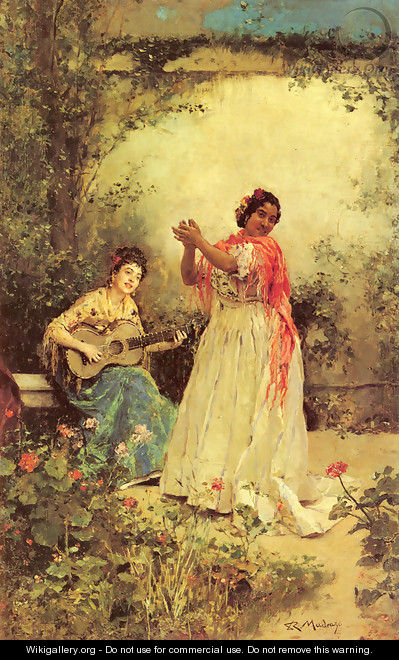 Beauty and Singing - Raimundo de Madrazo y Garreta