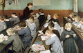The Children's Class - Henri-Jules-Jean Geoffroy (Geo)