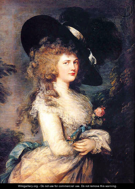 Lady Georgiana Cavendish, Duchess of Devonshire - Thomas Gainsborough