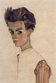 Self Portrait 3 - Egon Schiele