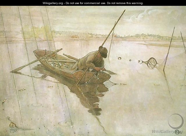Fishing - Carl Larsson