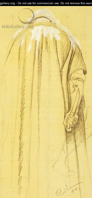 A study of the executioner - Carl Larsson
