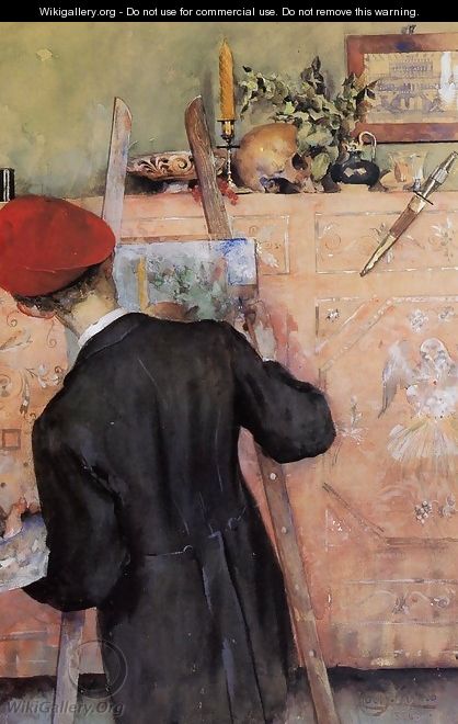 The Still Life Painter 2 - Carl Larsson