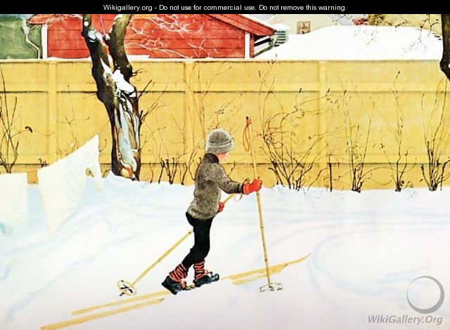 The Falun Yard - Carl Larsson