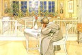 The Evening Before The Journey To England - Carl Larsson