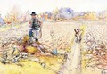 The Ditching - Carl Larsson
