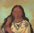 Kei-a-gis-gis, a woman of the Plains Ojibwa - George Catlin