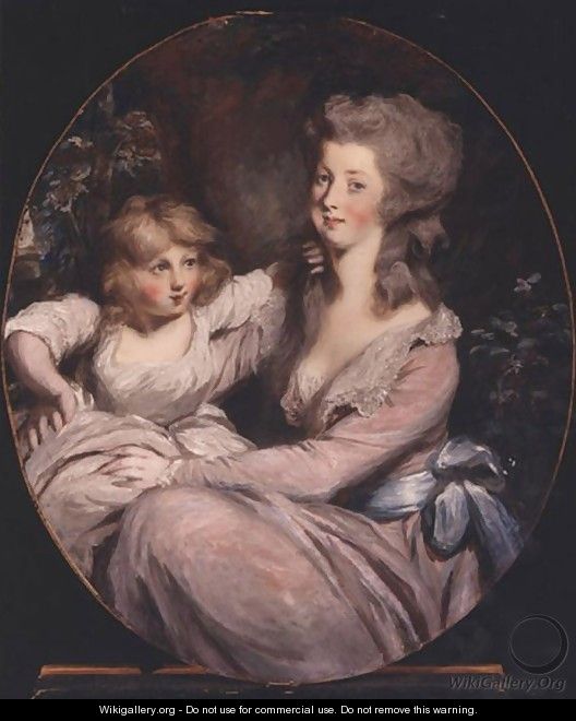 Peggy Shippen and daughter - Sir Thomas Lawrence