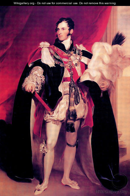 Leopold I; King of the Belgians Order of the Garter - Sir Thomas Lawrence