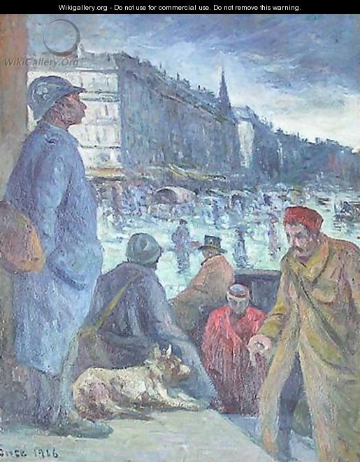 Soldiers in Paris - Maximilien Luce