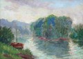 A River Landscape - Maximilien Luce