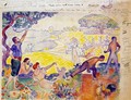 At the time outline for harmony - Paul Signac