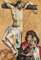 The thief Gesinas in the cross - Robert Campin