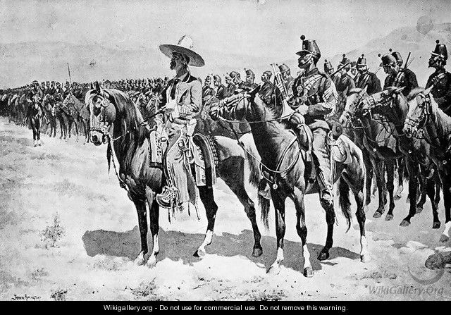The Mexican Major - Frederic Remington