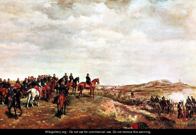 Napoleon III at the Battle of Solferino - Jean-Louis-Ernest Meissonier