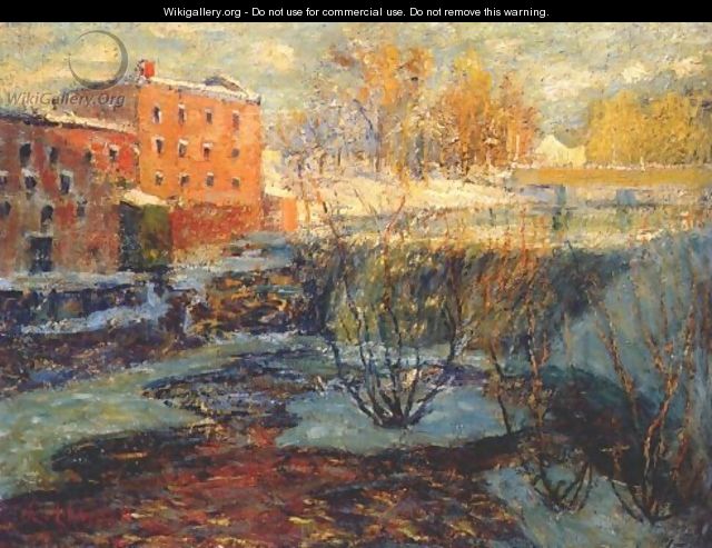 The Red Mill - Ernest Lawson