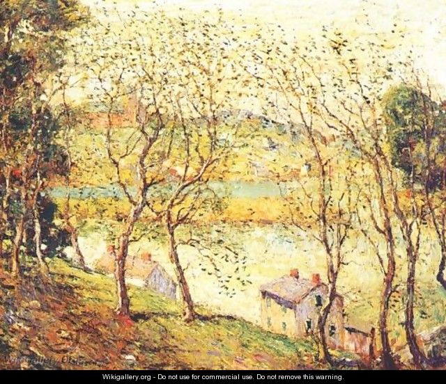 Springtime, Harlem River - Ernest Lawson
