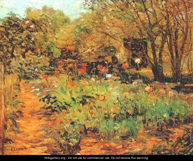 Garden Landscape - Ernest Lawson