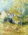 The Artist's House Through the Trees - John Henry Twachtman