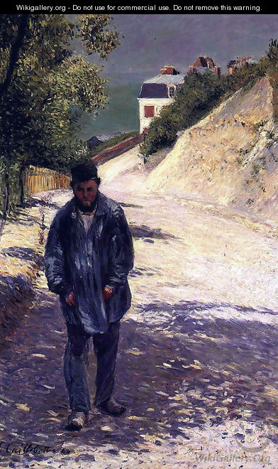 Claude Monet Walking, 1884 - Gustave Caillebotte