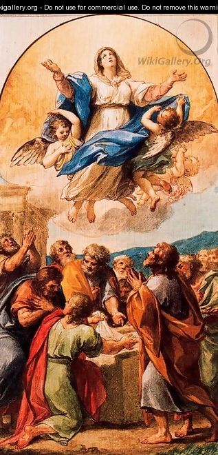 Ascension of Maria - Anton Raphael Mengs