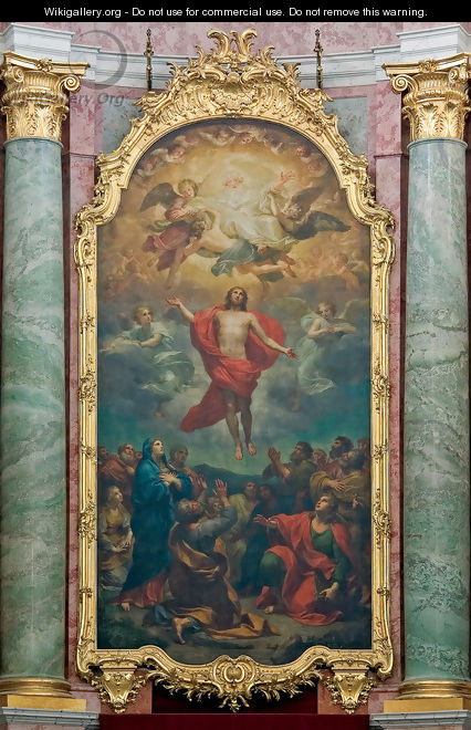 Altarpiece in the Dresden Hofkirche - Anton Raphael Mengs