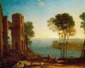 The Bay's Port with Apollo and the Cumaean sibyl - Claude Lorrain (Gellee)