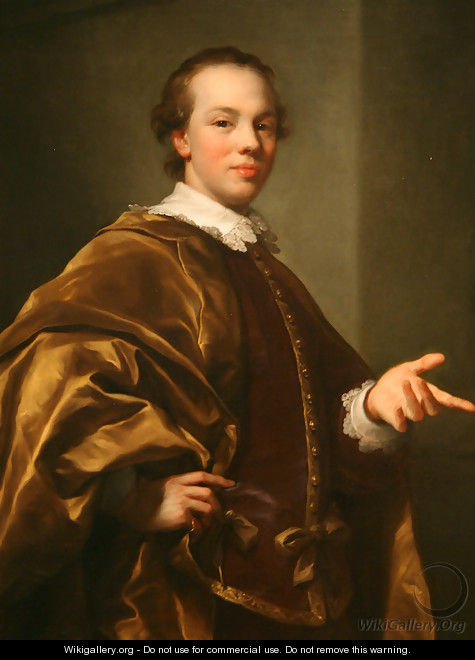 Portrait of John Viscount Garlies, later 7th Earl of Galloway, as Master of Garlies - Anton Raphael Mengs