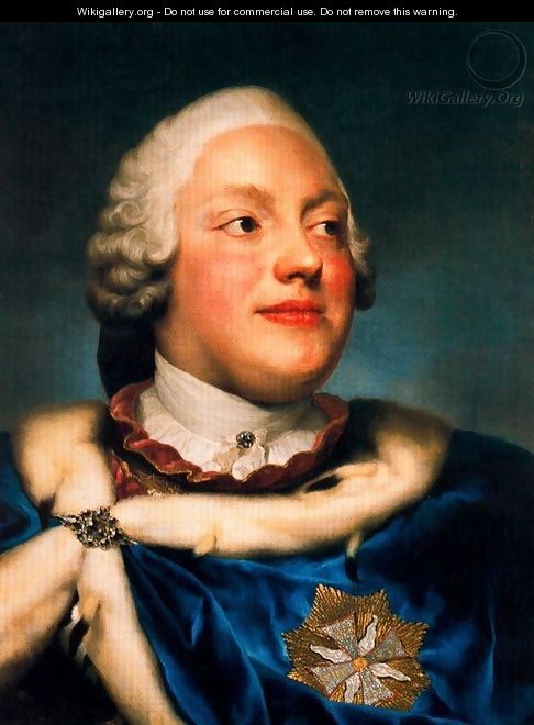 Portrait of Frederick Christian, Prince Elector of Sasso - Anton Raphael Mengs