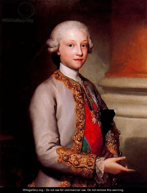 Infante Don Gabriel de Borbón - Anton Raphael Mengs
