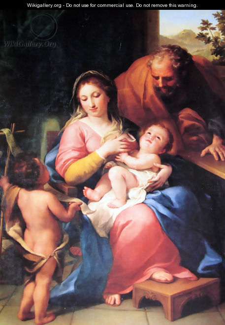 Holy family - Anton Raphael Mengs