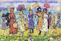 Sunny Day at the Beach - Maurice Brazil Prendergast