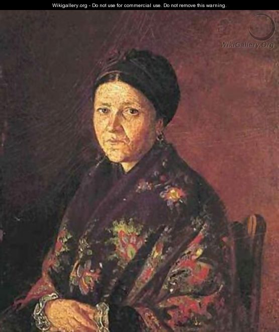 Portrait of A.S. Bocharova, The Artist