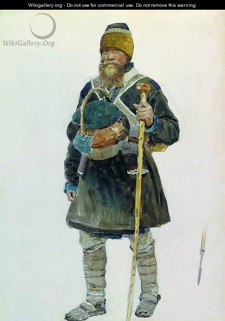 Pilgrim - Ilya Efimovich Efimovich Repin