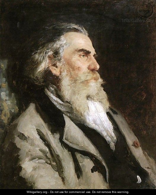Portrait of the painter Alexey Petrovich Bogoliubov - Ilya Efimovich Efimovich Repin