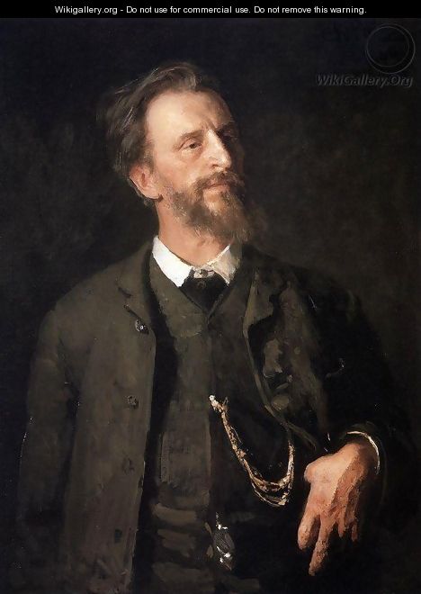 Portrait of painter Grigory Grigoryevich Myasoyedov - Ilya Efimovich Efimovich Repin
