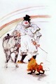 at the circus, horse and monkey dressage - Henri De Toulouse-Lautrec