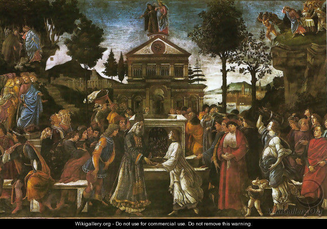 Evidence of Christ - Sandro Botticelli (Alessandro Filipepi)