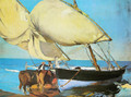 The sails - Joaquin Sorolla y Bastida