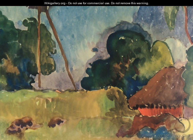Watercolor 21 - Paul Gauguin